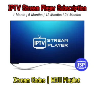 IPTV Stream Player Subscription