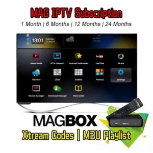 MAG IPTV Subscription