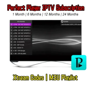 Perfect Player IPTV Subscription