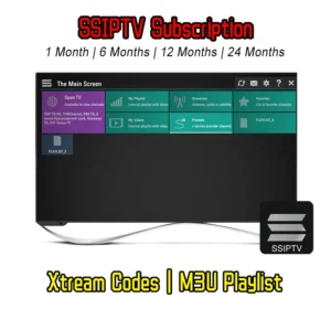 SSIPTV Subscription