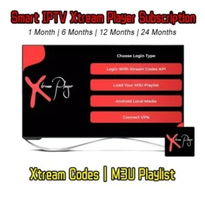 Smart IPTV Xtream Player Subscription